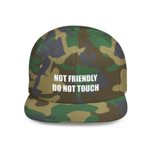 Load image into Gallery viewer, Not Friendly Snapback Hat, Not Friendly Cap, Statement Hat, Casual Wear, Crew Gift