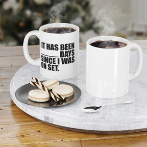 Film Lover's Ceramic Mug: Perfect Gift for Movie Buffs, Coffee Lovers, Entertainment Enthusiasts, Birthday Present, Home Office Decor