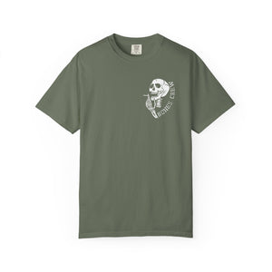 OG Bones Crew T-Shirt | Unisex Garment-Dyed Tee for Film Crew, Casual Wear, Gift, Music Festivals, Everyday Style
