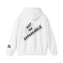 Load image into Gallery viewer, Not An Expendable Fleece Hoodie - Cozy, Genderless, Crew Gift, Film Crew, Gifts for Grips