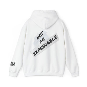 Not An Expendable Fleece Hoodie - Cozy, Genderless, Crew Gift, Film Crew, Gifts for Grips