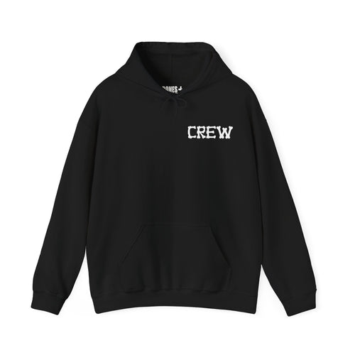 Bones Crew Fleece Hoodie - Cozy, Genderless, Crew Gift
