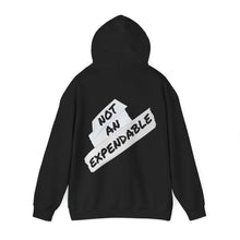 Load image into Gallery viewer, Not An Expendable Fleece Hoodie - Cozy, Genderless, Crew Gift, Film Crew, Gifts for Grips