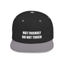 Load image into Gallery viewer, Not Friendly Snapback Hat, Not Friendly Cap, Statement Hat, Casual Wear, Crew Gift