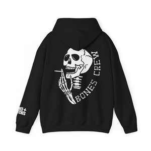 Bones Crew Fleece Hoodie - Cozy, Genderless, Crew Gift