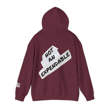 Load image into Gallery viewer, Not An Expendable Fleece Hoodie - Cozy, Genderless, Crew Gift, Film Crew, Gifts for Grips