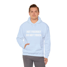 Load image into Gallery viewer, Not Friendly Fleece Hoodie - Cozy, Genderless, Crew Gift