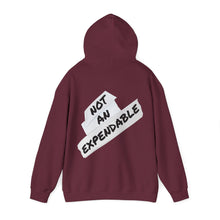 Load image into Gallery viewer, Not An Expendable Fleece Hoodie - Cozy, Genderless, Crew Gift, Film Crew, Gifts for Grips