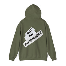 Load image into Gallery viewer, Not An Expendable Fleece Hoodie - Cozy, Genderless, Crew Gift, Film Crew, Gifts for Grips