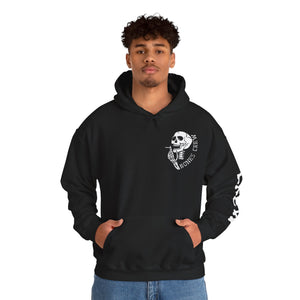 Bones Crew Hoodie -  Casual, Gift, Cozy, Genderless Layering Piece