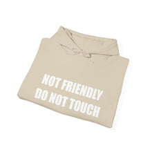 Load image into Gallery viewer, Not Friendly Fleece Hoodie - Cozy, Genderless, Crew Gift