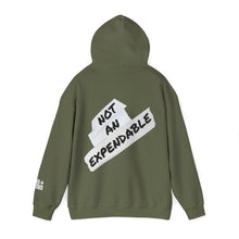 Load image into Gallery viewer, Not An Expendable Fleece Hoodie - Cozy, Genderless, Crew Gift, Film Crew, Gifts for Grips