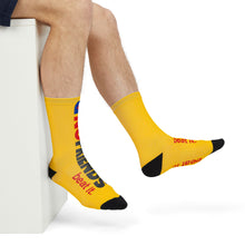 Load image into Gallery viewer, No Friends Crew Socks - Fun Socks, Gift for Friends, Casual Wear, Statement Socks, Comfortable Sock Pair