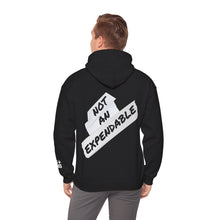Load image into Gallery viewer, Not An Expendable Fleece Hoodie - Cozy, Genderless, Crew Gift, Film Crew, Gifts for Grips
