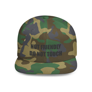 Not Friendly Snapback Hat, Not Friendly Cap, Statement Hat, Casual Wear, Crew Gift