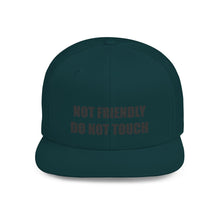 Load image into Gallery viewer, Not Friendly Snapback Hat, Not Friendly Cap, Statement Hat, Casual Wear, Crew Gift