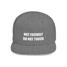 Load image into Gallery viewer, Not Friendly Snapback Hat, Not Friendly Cap, Statement Hat, Casual Wear, Crew Gift