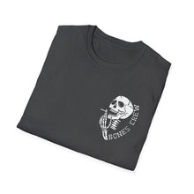 Load image into Gallery viewer, OG Bones Crew T-Shirt | Unisex Garment-Dyed Tee for Film Crew, Casual Wear, Gift, Music Festivals, Everyday Style
