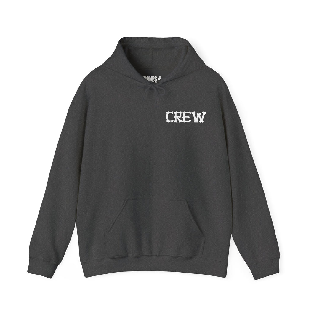 Bones Crew Fleece Hoodie - Cozy, Genderless, Crew Gift