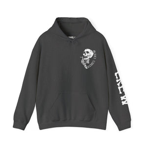 Bones Crew Hoodie -  Casual, Gift, Cozy, Genderless Layering Piece