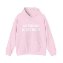 Load image into Gallery viewer, Not Friendly Fleece Hoodie - Cozy, Genderless, Crew Gift