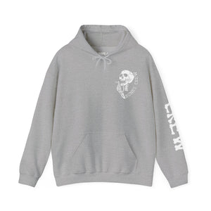 Bones Crew Hoodie -  Casual, Gift, Cozy, Genderless Layering Piece