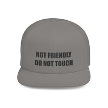 Load image into Gallery viewer, Not Friendly Snapback Hat, Not Friendly Cap, Statement Hat, Casual Wear, Crew Gift