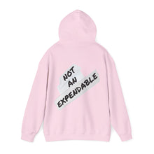 Load image into Gallery viewer, Not An Expendable Fleece Hoodie - Cozy, Genderless, Crew Gift, Film Crew, Gifts for Grips
