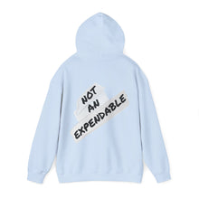 Load image into Gallery viewer, Not An Expendable Fleece Hoodie - Cozy, Genderless, Crew Gift, Film Crew, Gifts for Grips