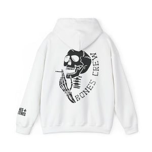 Bones Crew Fleece Hoodie - Cozy, Genderless, Crew Gift