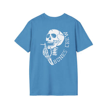 Load image into Gallery viewer, Bones Crew T-Shirt | Unisex Garment-Dyed Tee for Film Crew, Casual Wear
