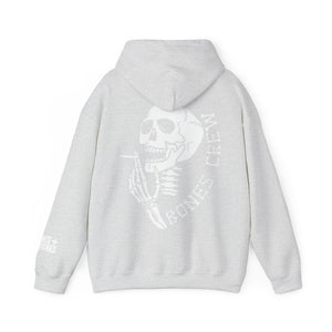 Bones Crew Fleece Hoodie - Cozy, Genderless, Crew Gift