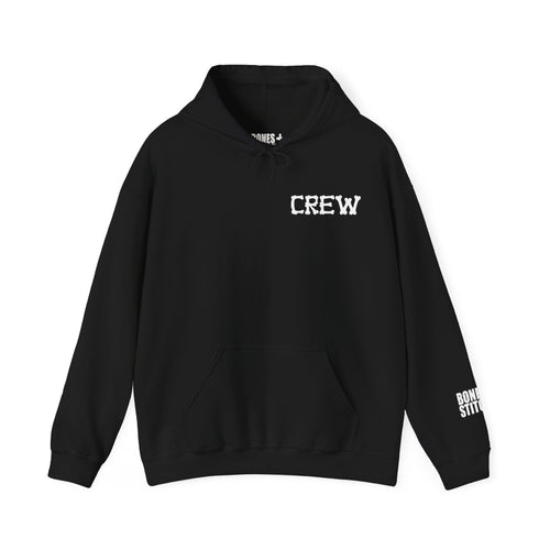 Bones Crew Fleece Hoodie - Cozy, Genderless, Crew Gift