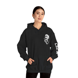 Bones Crew Hoodie -  Casual, Gift, Cozy, Genderless Layering Piece