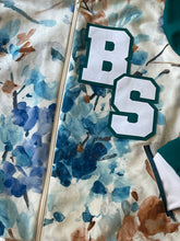 Load image into Gallery viewer, Floral Varsity Jacket