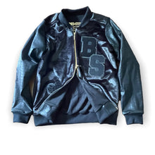 Load image into Gallery viewer, Faux Fur Varsity Jacket