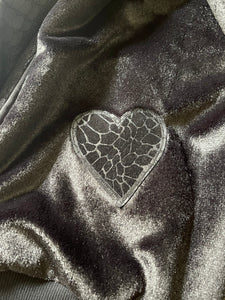 Faux Fur Varsity Jacket