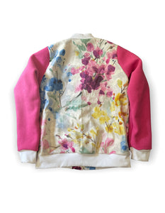 Floral Varsity Jacket
